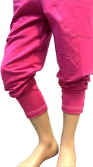 Dámské tepláky JOGGER BAMBUS, sytě růžová
