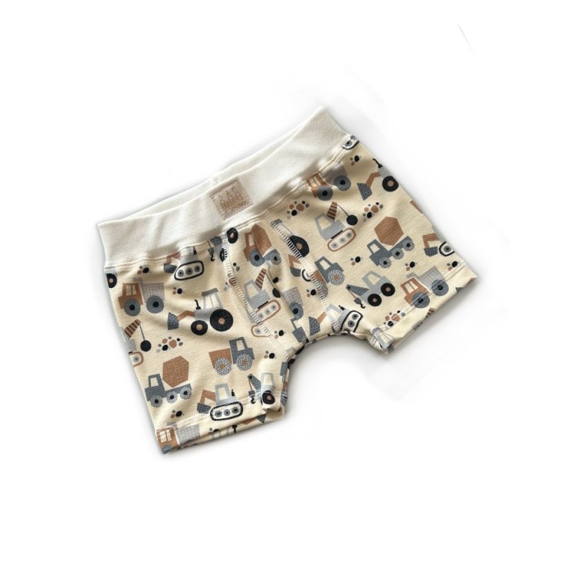 Dětské boxerky Bambus, malý stavitel