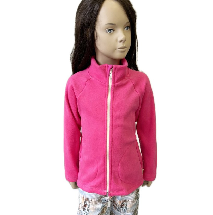 Detská mikina na zips Fleece Slim