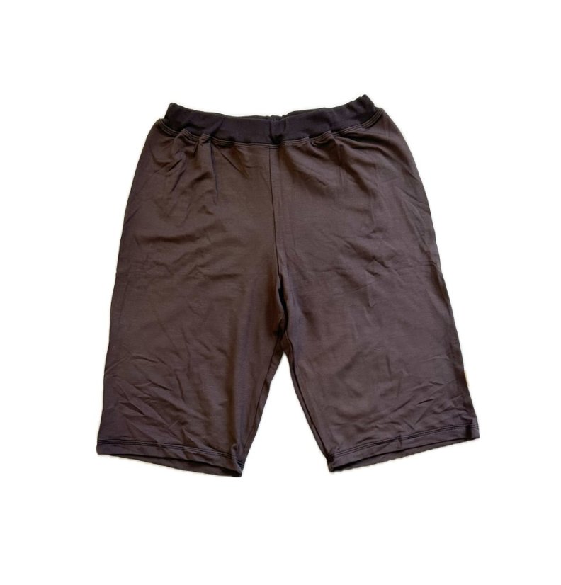 Kraťasy po kolena BAMBUS HNĚDÉ