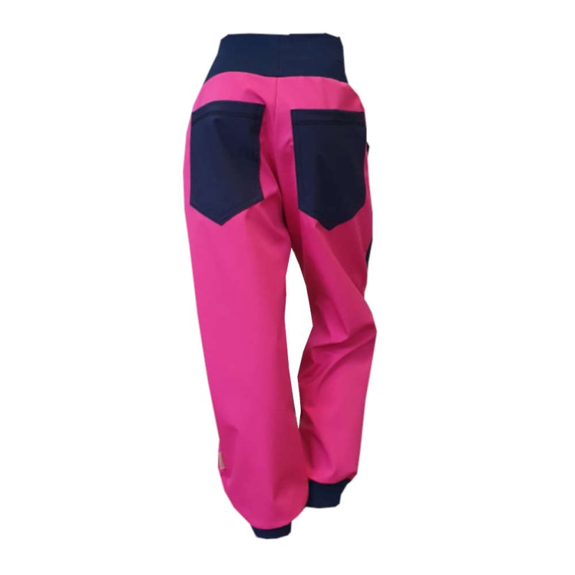 kalhoty siroke soft cyklam1