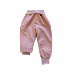 Dětské softshellové kalhoty GROW JEANS PINK