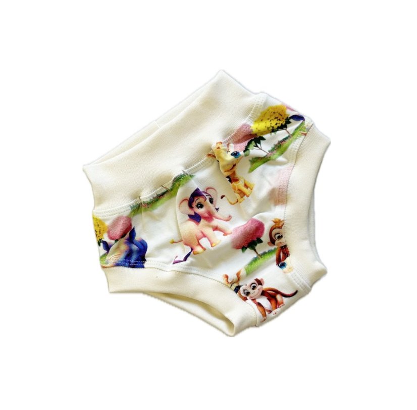 Dětské kalhotky/slipy Bambus, veselá zvířátka