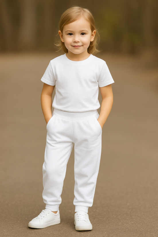 Dětské tepláky do manžety