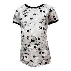 Tričko PANDA s krátkym rukávom - dievčatá