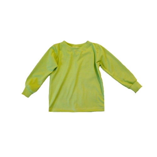 Dětské tričko do manžety limet (Velikost 92-98)