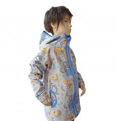 Dětská softshellová bunda DINO lehká