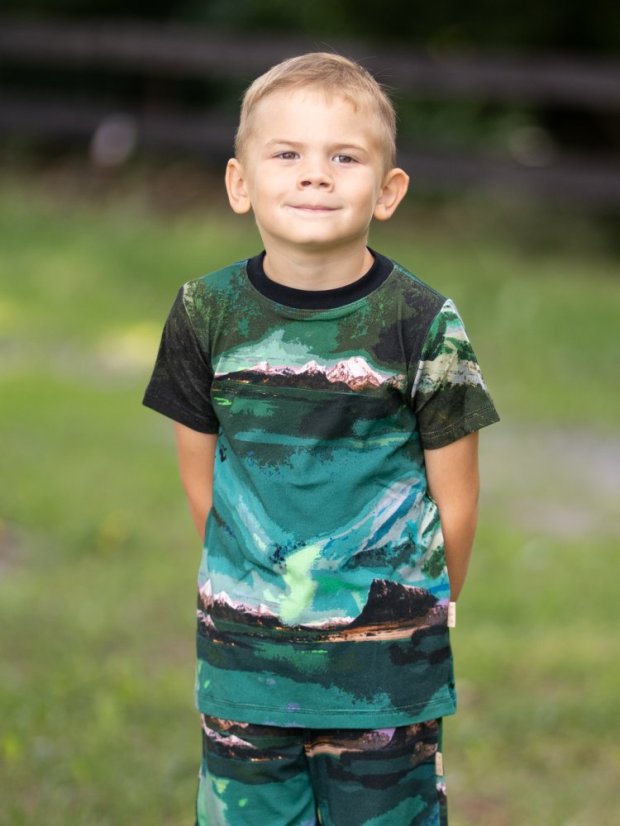 Dětské tričko BAMBUS, hory