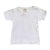 Dětské tričko BAMBUS, čistě bílá s drukem