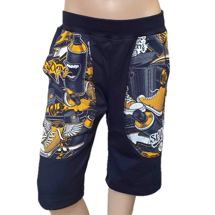 Kraťasy s kapsami DIGI FREEDOM YELLOW