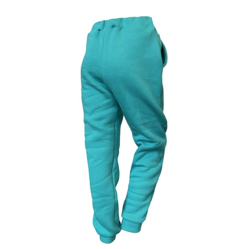 Dámské tepláky teplé, zelená voda