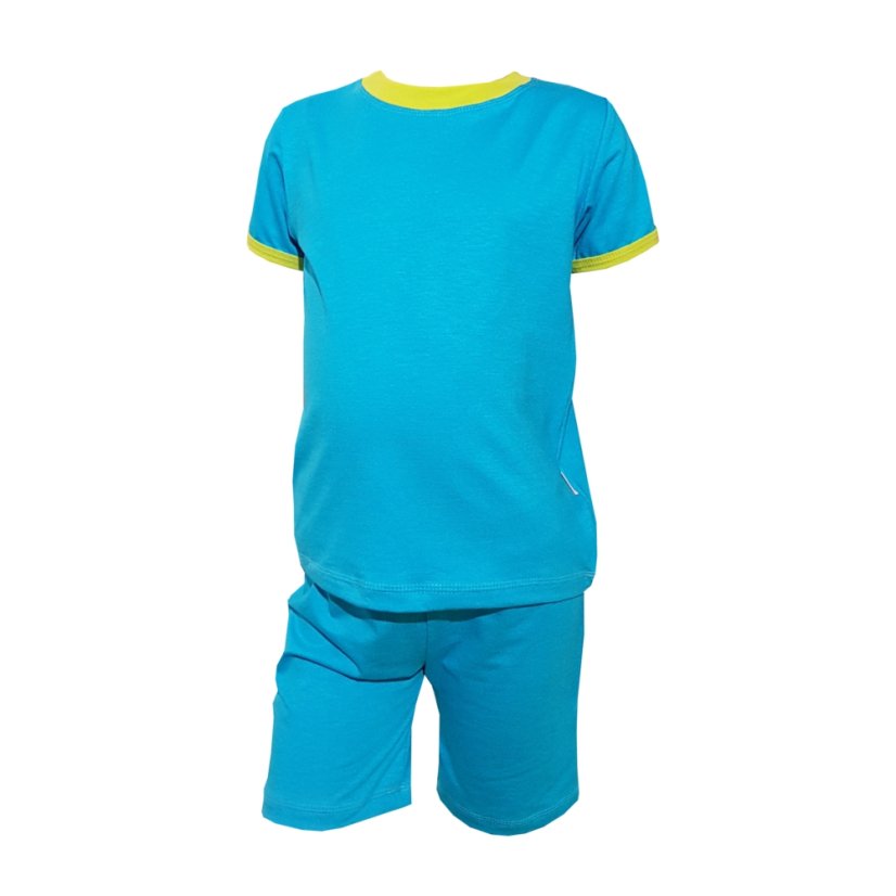 letnipyzamo bambus tyrkys