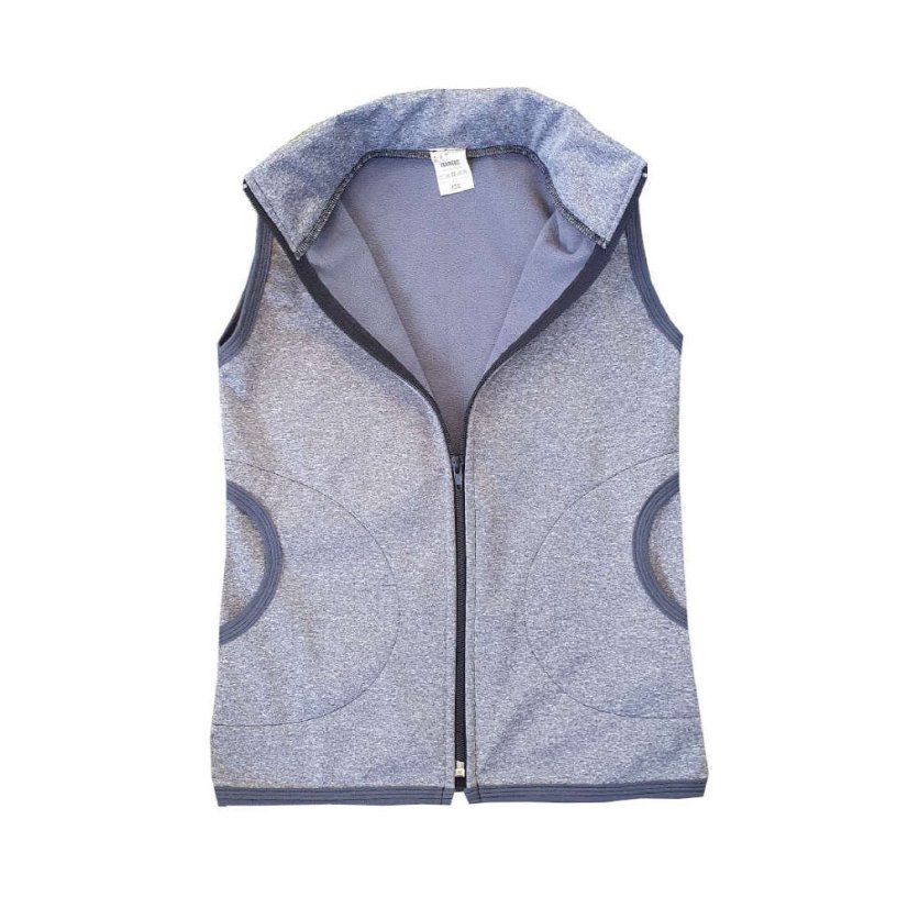 Softshellová vesta JEANS BLUE