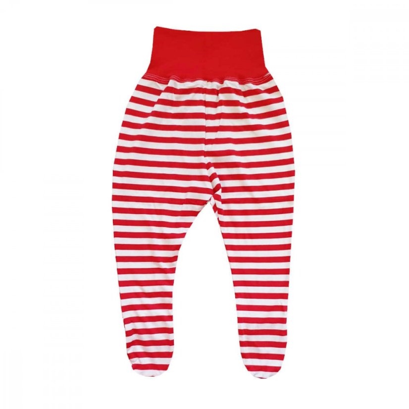 Dětské polodupačky BAMBUS, červený námořník