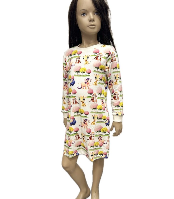 Dětská noční košile BAMBUS, veselá zvířátka