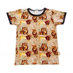 Dětské tričko DIGI LION krátký rukáv