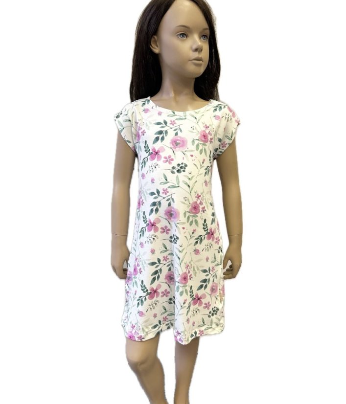 Šaty BAMBUS DIGI FLOWERS 18