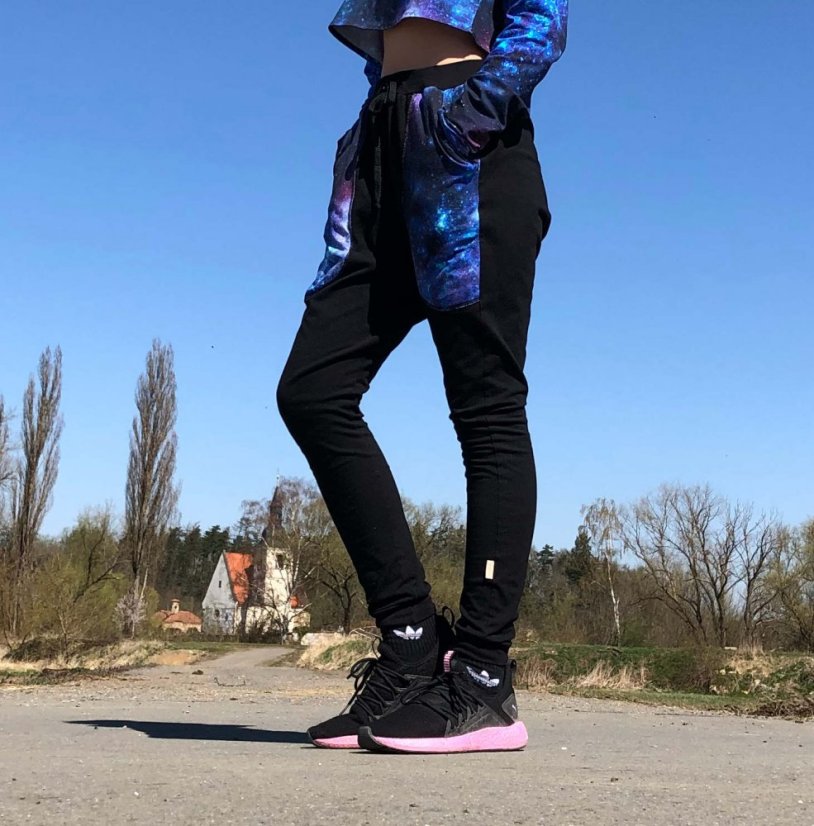 teplaky parkour galaxy