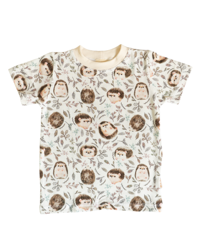 Dětské tričko BAMBUS, ježečci