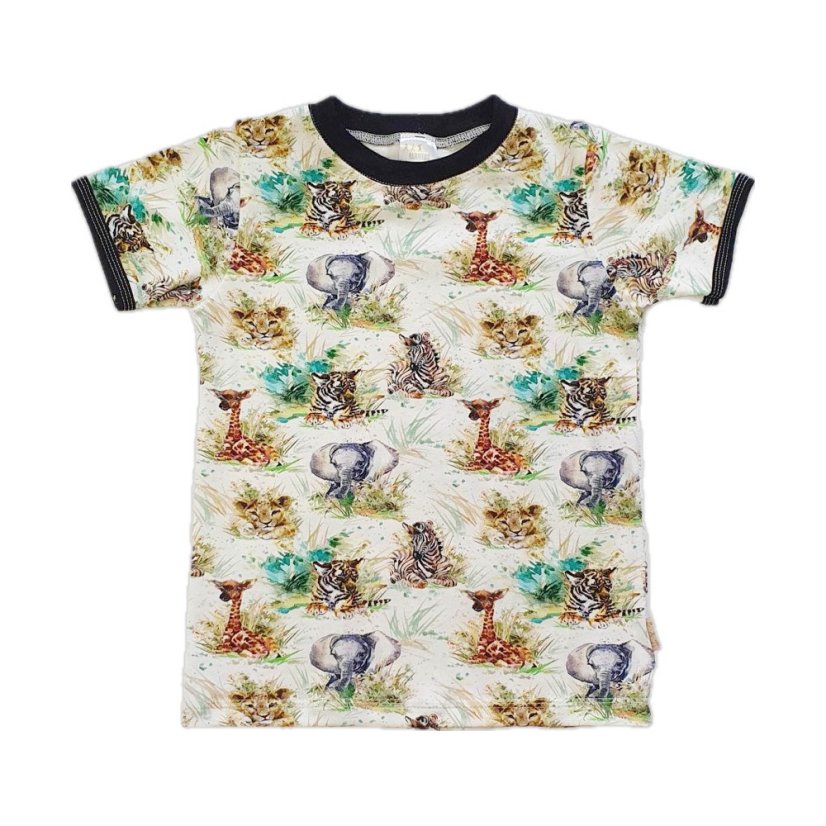 Pánské tričko, safari krátký rukáv