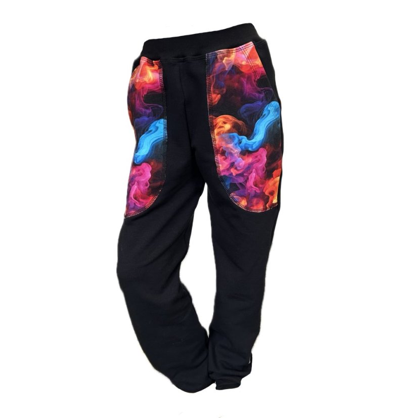 Tepláky DIGI SMOKE 1 BLACK