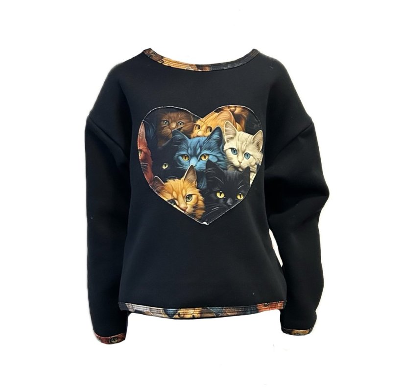 Mikina HIP FLUFFY CATS 2