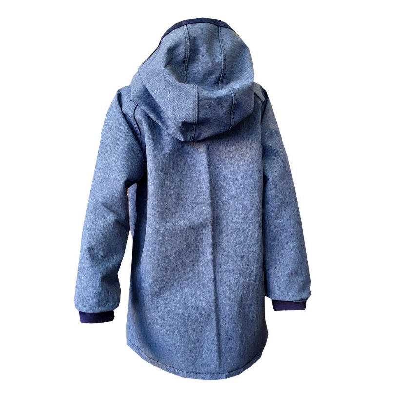 Dětská softshellová bunda s fleecem