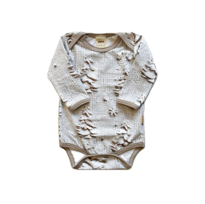 Dětské body, zimní les