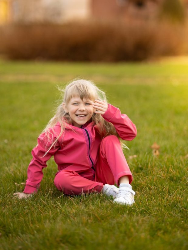 Dětská softshellová bunda bez fleecu