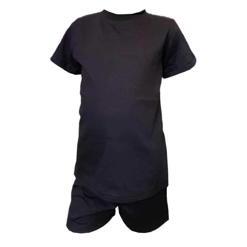 Letní pyžamo BIO BLACK-dětské