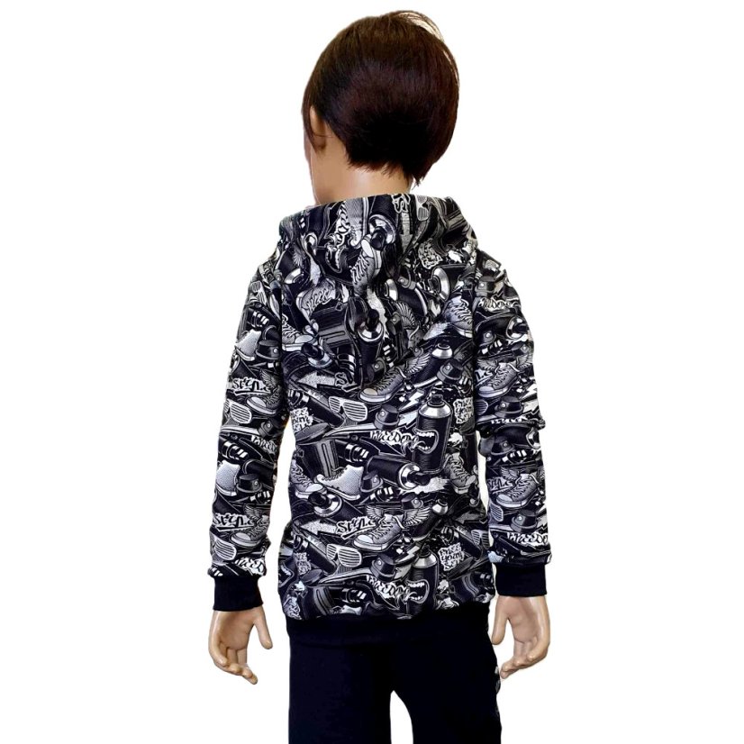 Tepláková souprava DIGI FREEDOM B&W