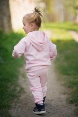 Dětská tepláková souprava WARMKEEPER růžová