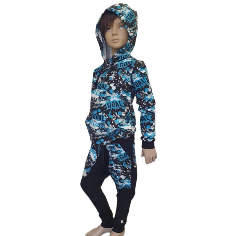 Dětská mikina s kapucí, fotbalista