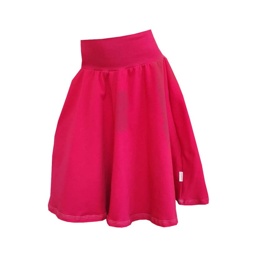 Točící sukýnka malinová