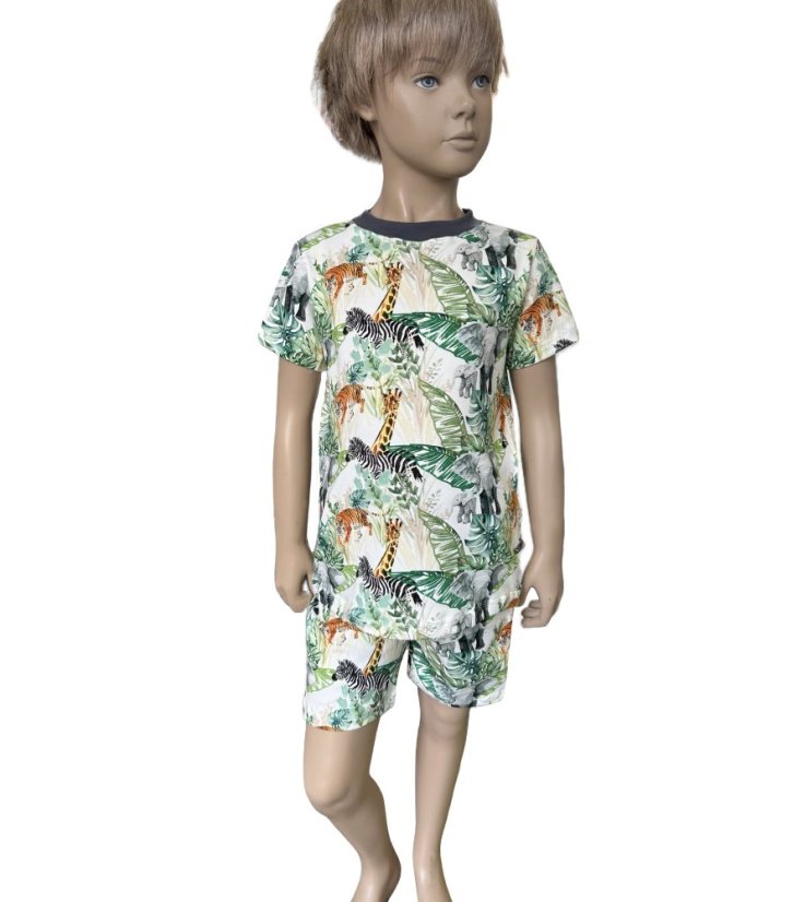 Dětské letní pyžamo, Africa