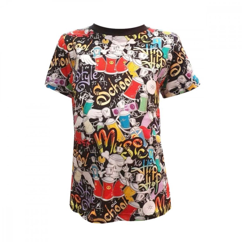 Dětské tričko, svět graffiti krátký rukáv