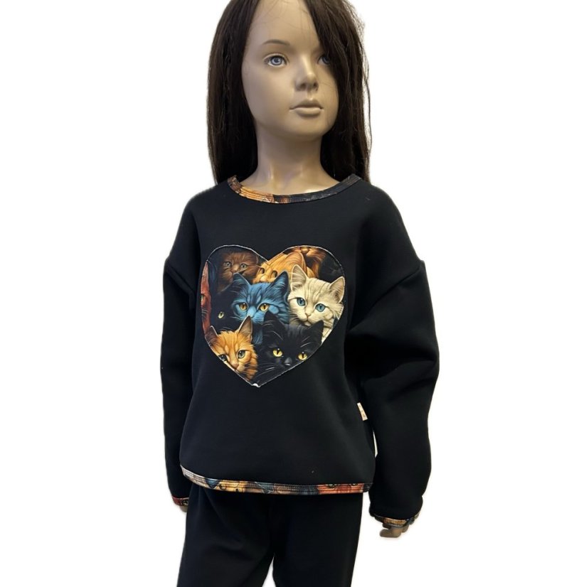 Mikina HIP FLUFFY CATS 2