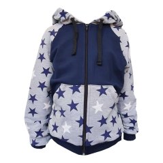 mikinazip bluestar