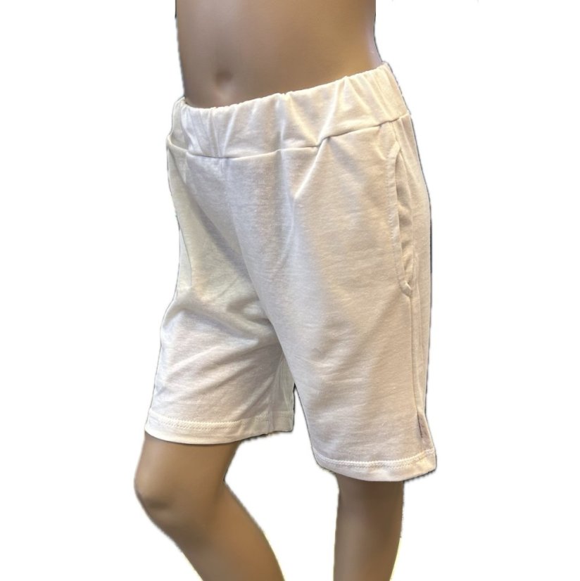 Dětské kraťasy WOW BIO, přírodní nebělená
