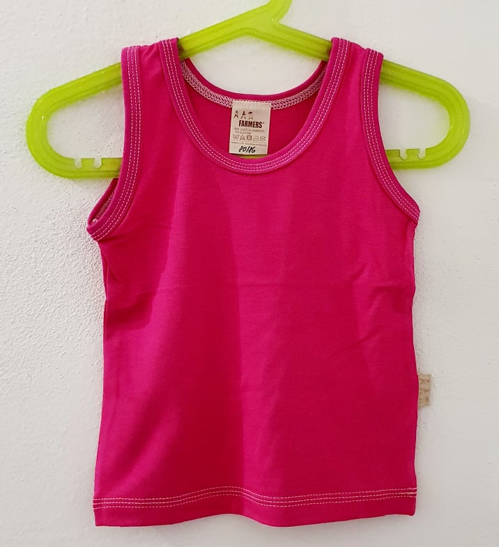 Nátělník BAMBUS cyklam