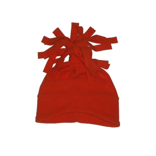 Čepice fleecová se střapcem