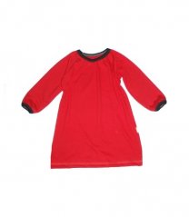 Dívčí šaty dlouhý rukáv IMP červené (Velikost 92-98)
