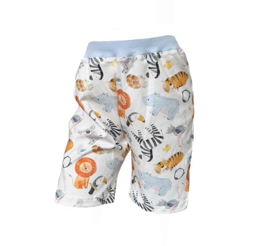 Dětské letní pyžamo, kamarádi ze zoo