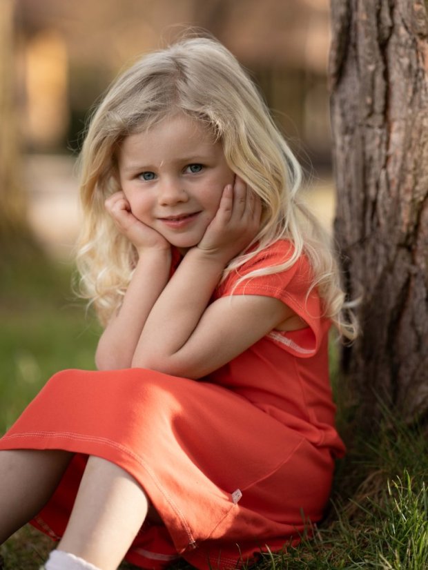 Dívčí bambusové šaty