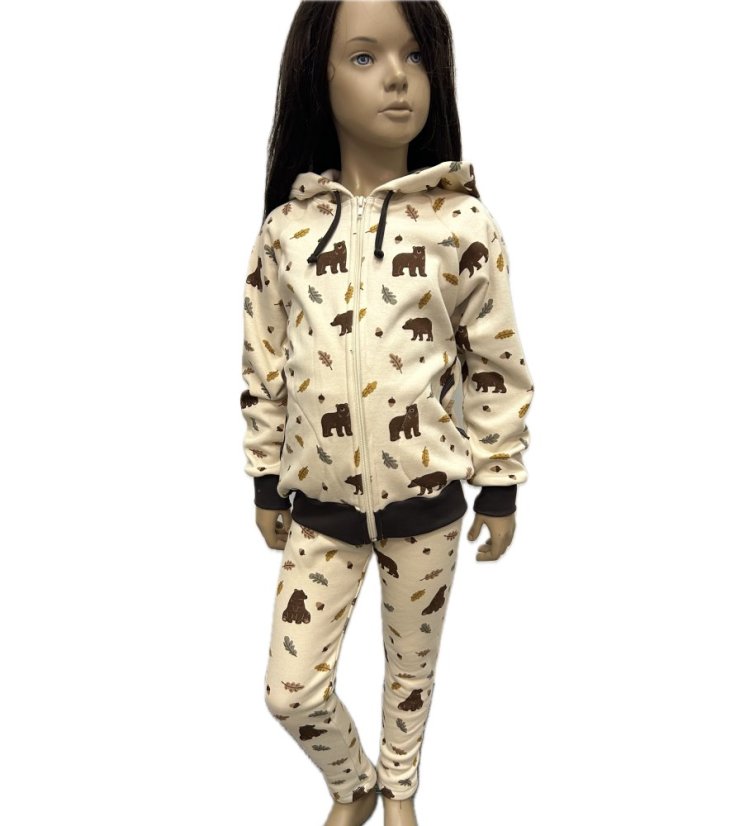 Mikina WARMKEEPER ZIPPER ANIMALS 7