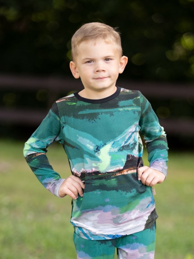 Dětské tričko BAMBUS, hory