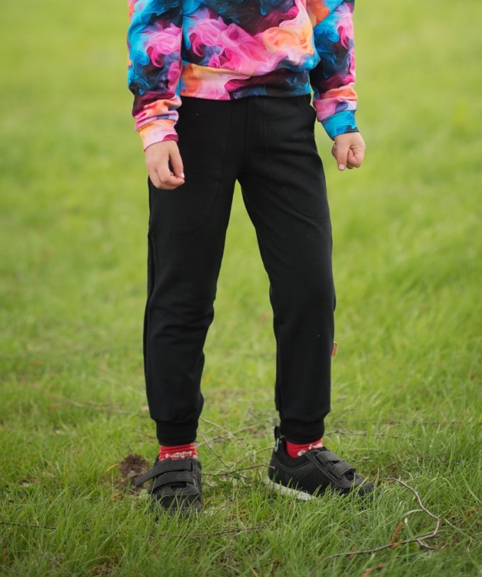 Dětské tepláky do manžety lehké