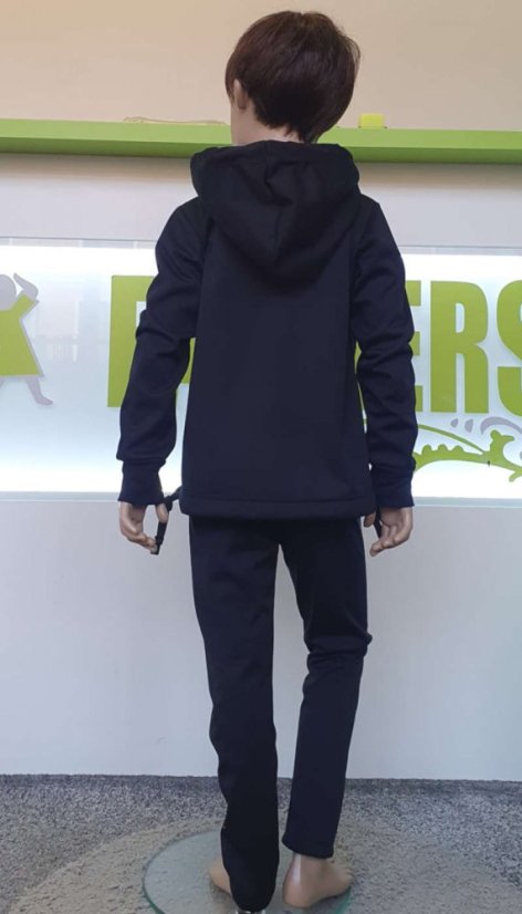 Softshellové leginy ELAST BLACK