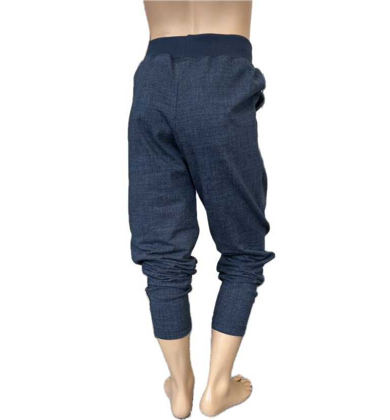 Tepláky JOGGER JEANS BLUE ľahké