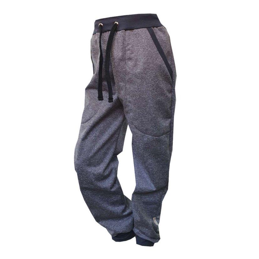 Softshellové kalhoty THIN ELAST GREY MELE